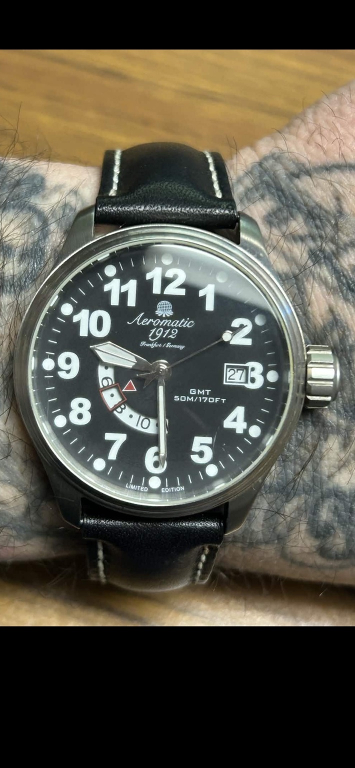 Aeromatic watch