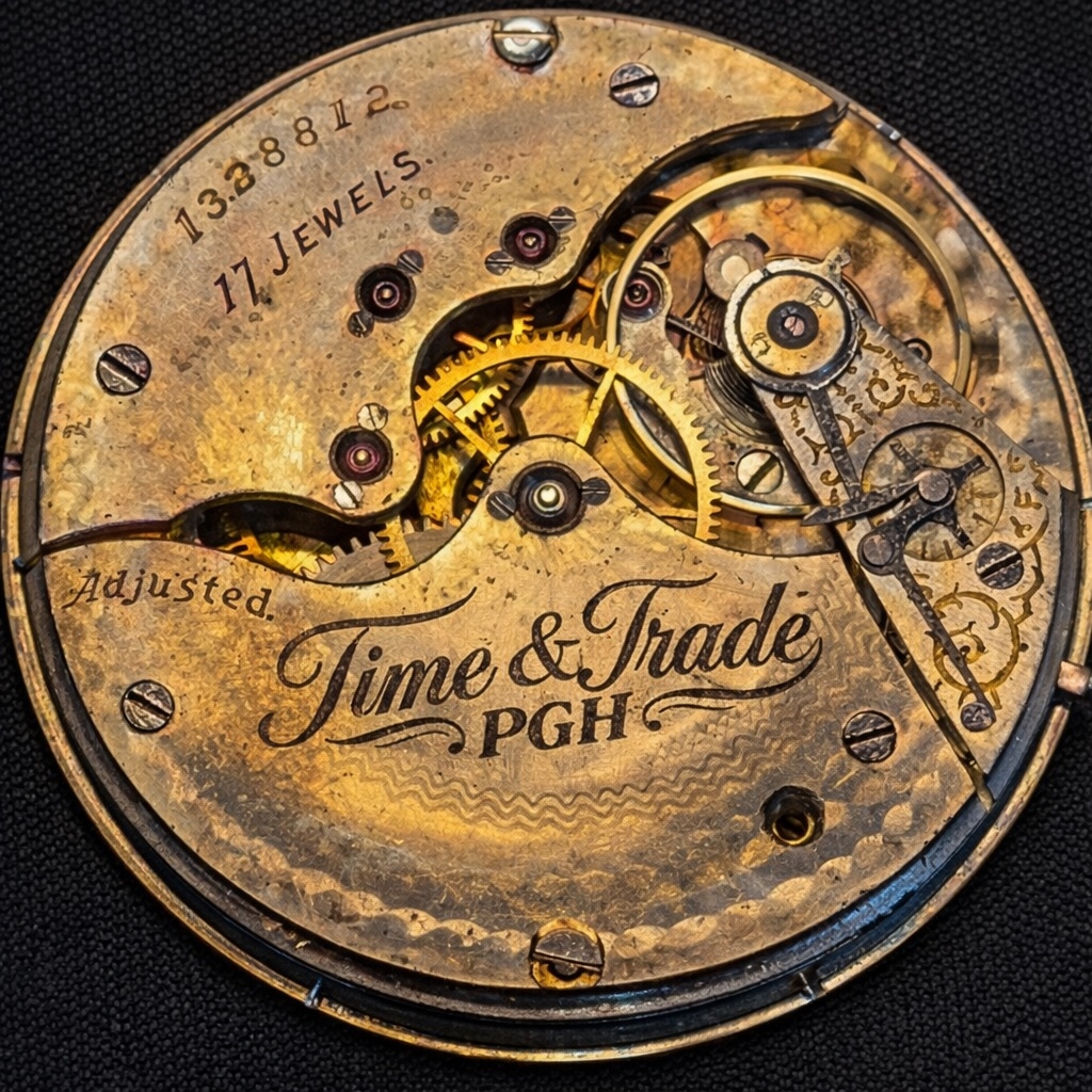 Vintage movement detail